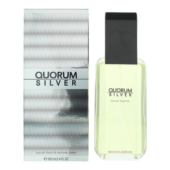 Puig Quorum Silver Eau de Toilette 100ml