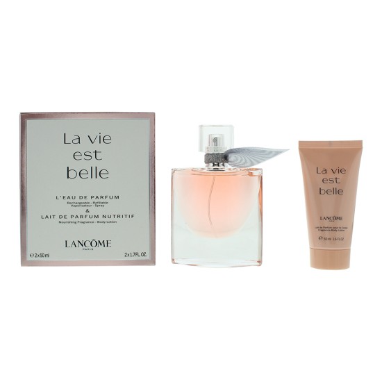 Lancôme La Vie Est Belle Eau de Parfum 2 Piece Gift Set: L'Eau de Parfum 50ml -