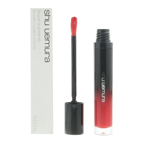 Shu Uemura Laque Supreme OR01 Ruby Orange Lip Colour 5.2g