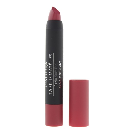 Isadora Twist-Up Matt Lips 63 Majestic Mauve 3.3g