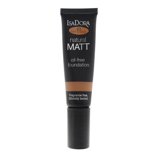 Isadora Natural Matt Oil-Free 23 Caramel Foundation 35ml