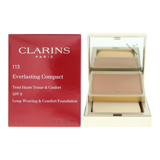 Clarins Everlasting Compact No.113 Chestnut Foundation 10g