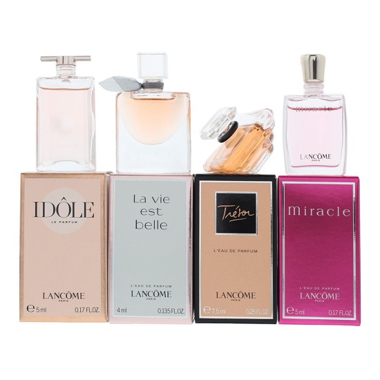 Lancôme 4 Piece Gift Set: Idole Eau de Parfum 5ml - La Vie Est Belle Eau de Par