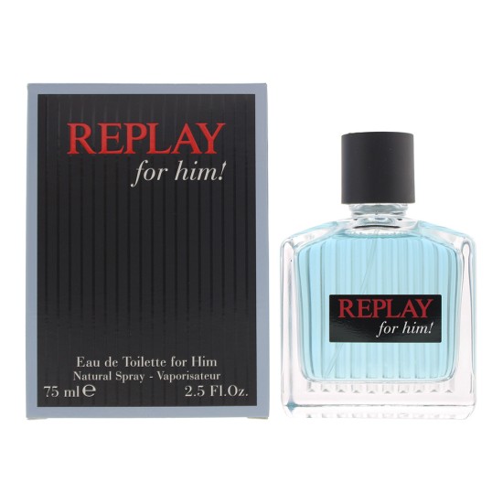 Replay For Him! Eau de Toilette 75ml