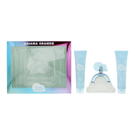 Ariana Grande Cloud 3 Piece Gift Set: Eau de Parfum 100ml - Body Souffle 100ml -