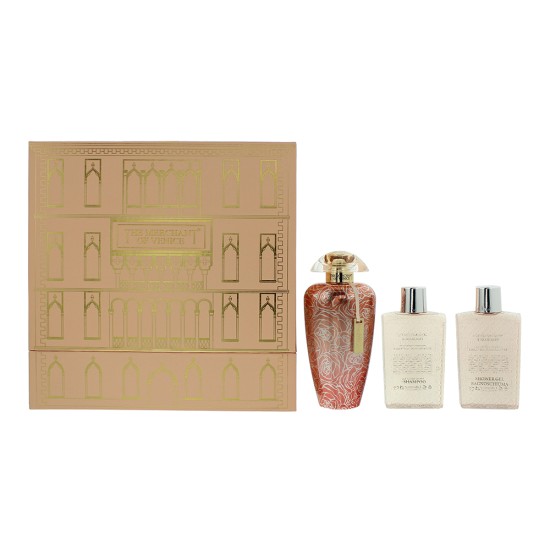 The Merchant Of Venice Rosa Moceniga 3 Piece Gift Set: Eau de Parfum 100ml - Sha