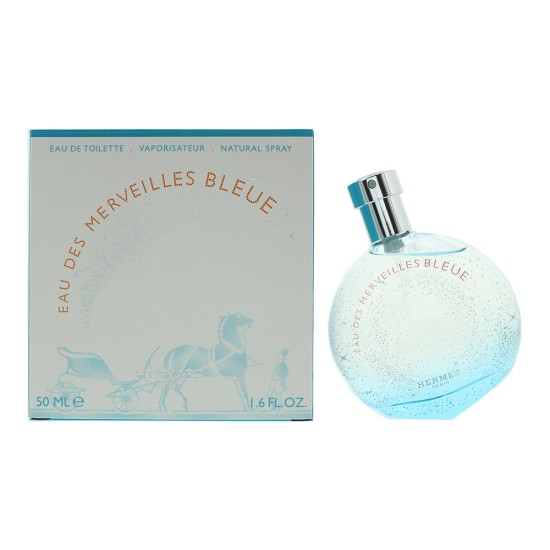 Hermès Eau des Merveilles Bleue Eau de Toilette 50m