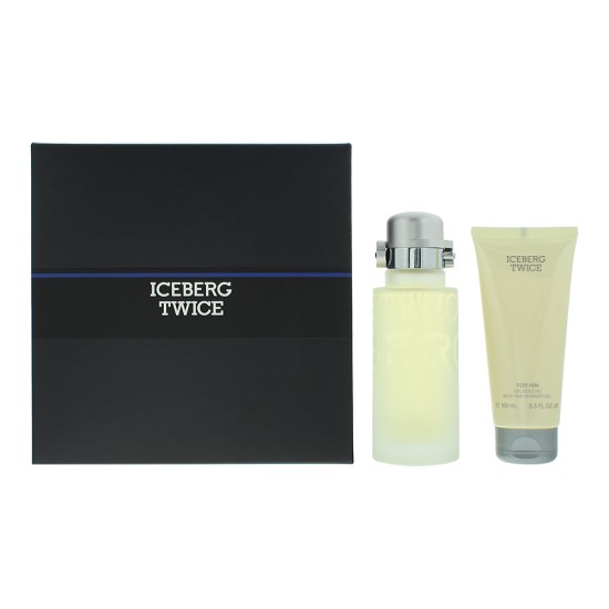 Iceberg Twice 2 Piece Gift Set: Eau de Toilette 125ml - Bath & Shower Gel 100ml