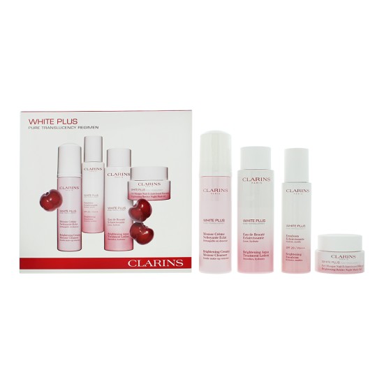 Clarins White Plus 4 Piece Gift Set