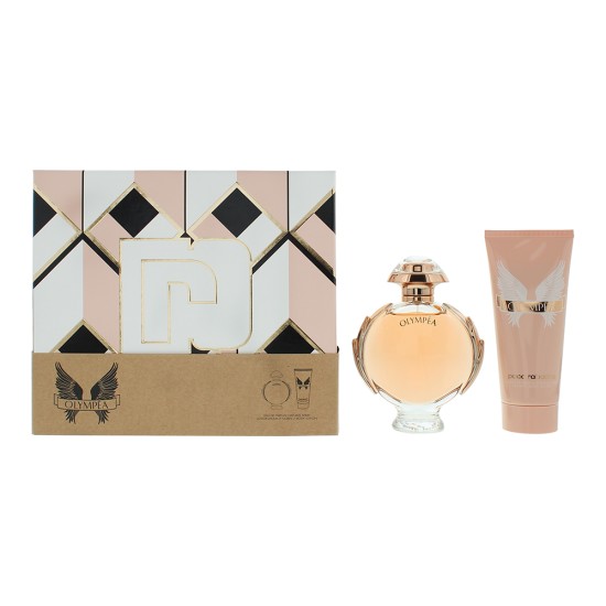 Paco Rabanne Olympéa 2 Piece Gift Set: Eau de Parfum 80ml - Body Lotion 100m