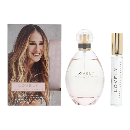 Sarah Jessica Parker Lovely 2 Piece Gift Set: Eau de Parfum 100ml - Eau de Parfu