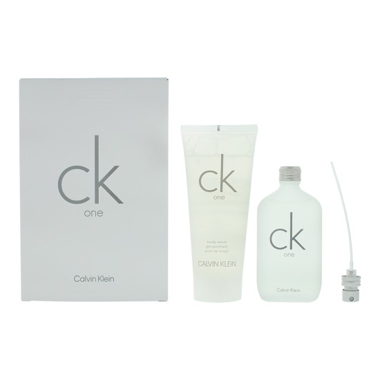 Calvin Klein Ck One 2 Piece Gift Set: Eau de Toilette 50ml - Shower Gel 100ml