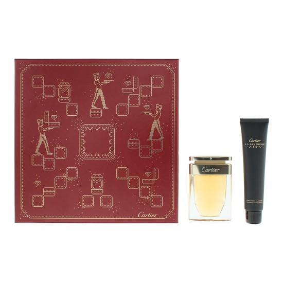 Cartier La Panthère 2 Piece Gift Set: Eau de Parfum 50ml - Hand Cream 40m