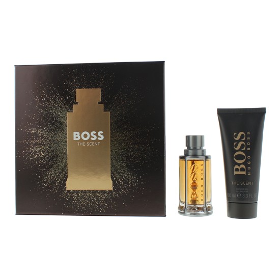 Hugo Boss The Scent 2 Piece Gift Set: Eau de Toilette 50ml - Shower Gel 100ml