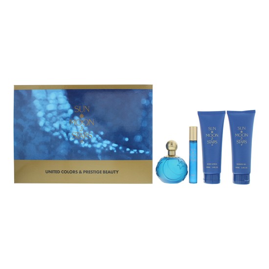 Sun Moon Stars By United Colors & Prestige Beauty 4Piece Gift Set: Eau de Toilet