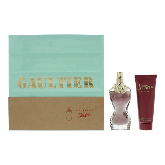 Jean Paul Gaultier La Belle 2 Piece Gift Set: Eau De Parfum 50ml - Body Lotion 7