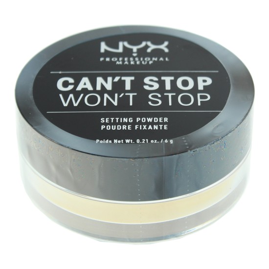 NYX Can't Stop Won't Stop Banana Setting Powder 6g