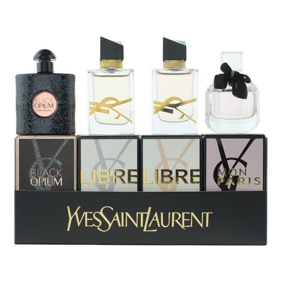 Yves Saint Laurent Mini 4 Piece Gift Set: Eau de Parfum 3 x 7.5ml - Eau de Toile