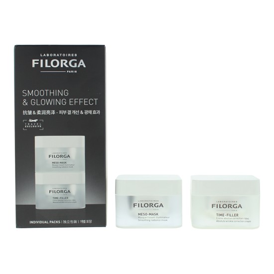 Filorga Smoothing & Glowing Effect Travel 2 Piece Gift Set: Cream 50ml - Face Ma